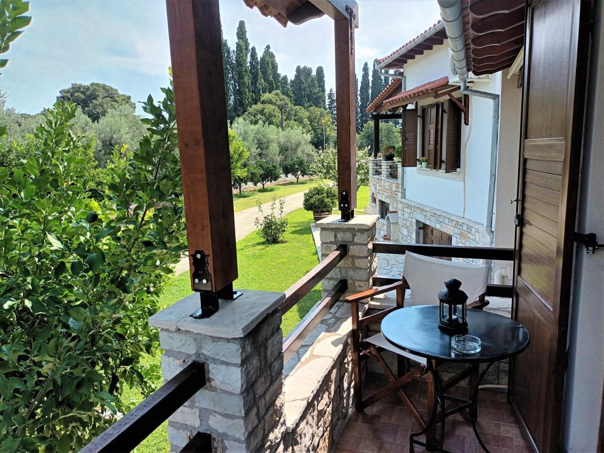Вилла Zenia Pelion Garden House Platanidia Экстерьер фото
