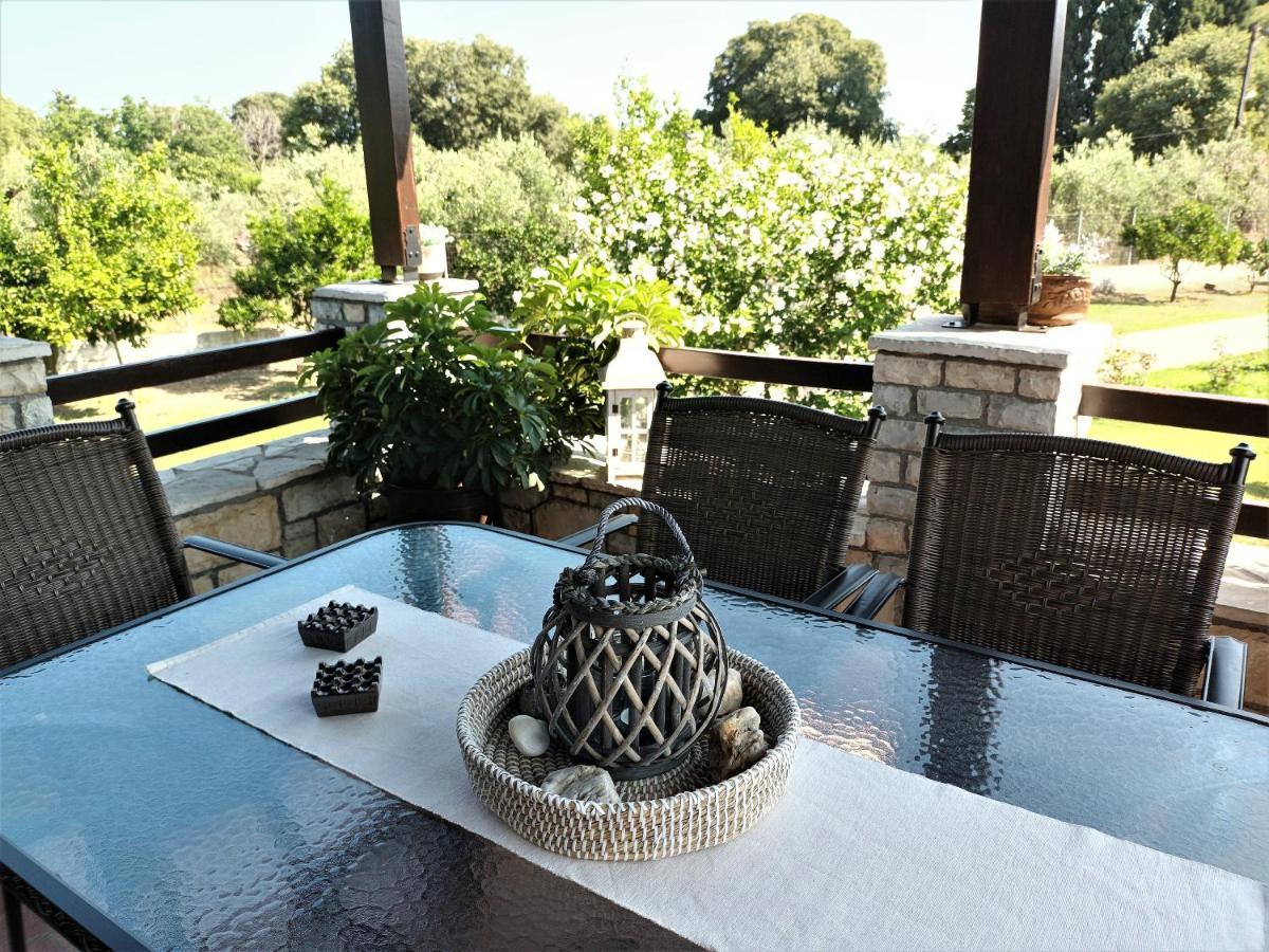 Вилла Zenia Pelion Garden House Platanidia Экстерьер фото